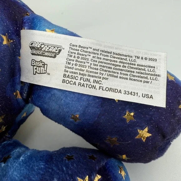 Care Bears‎ Unlock the Magic Bedtime Bear Light-Up Belly Starry Night Plush - Picture 5 of 5